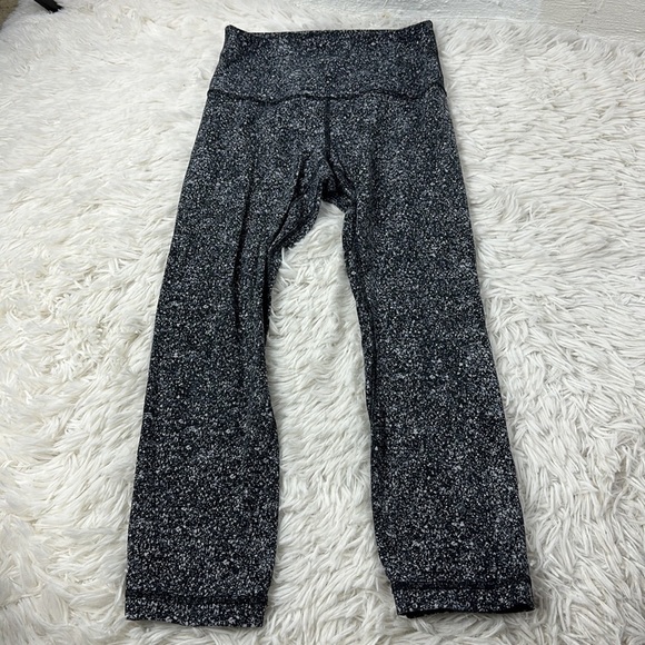 Lululemon Align Crop *21" Diffuse Starlight Black - Picture 1 of 5